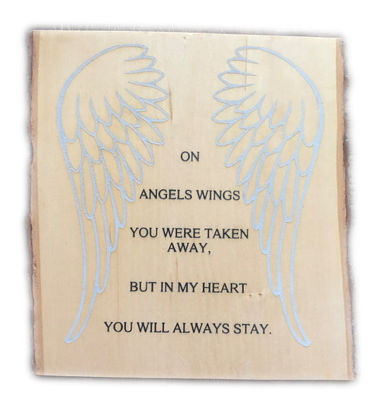 Angles Wings Plaque